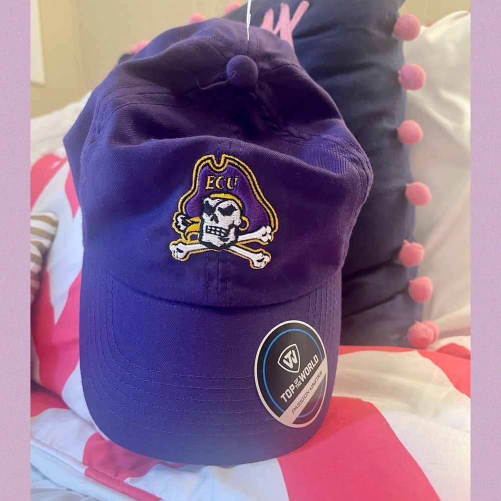 Brand New - ECU baseball hat (purple)